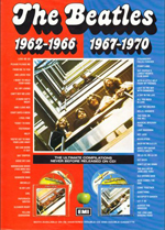 promo poster beatles 1962-1966 1967-1970